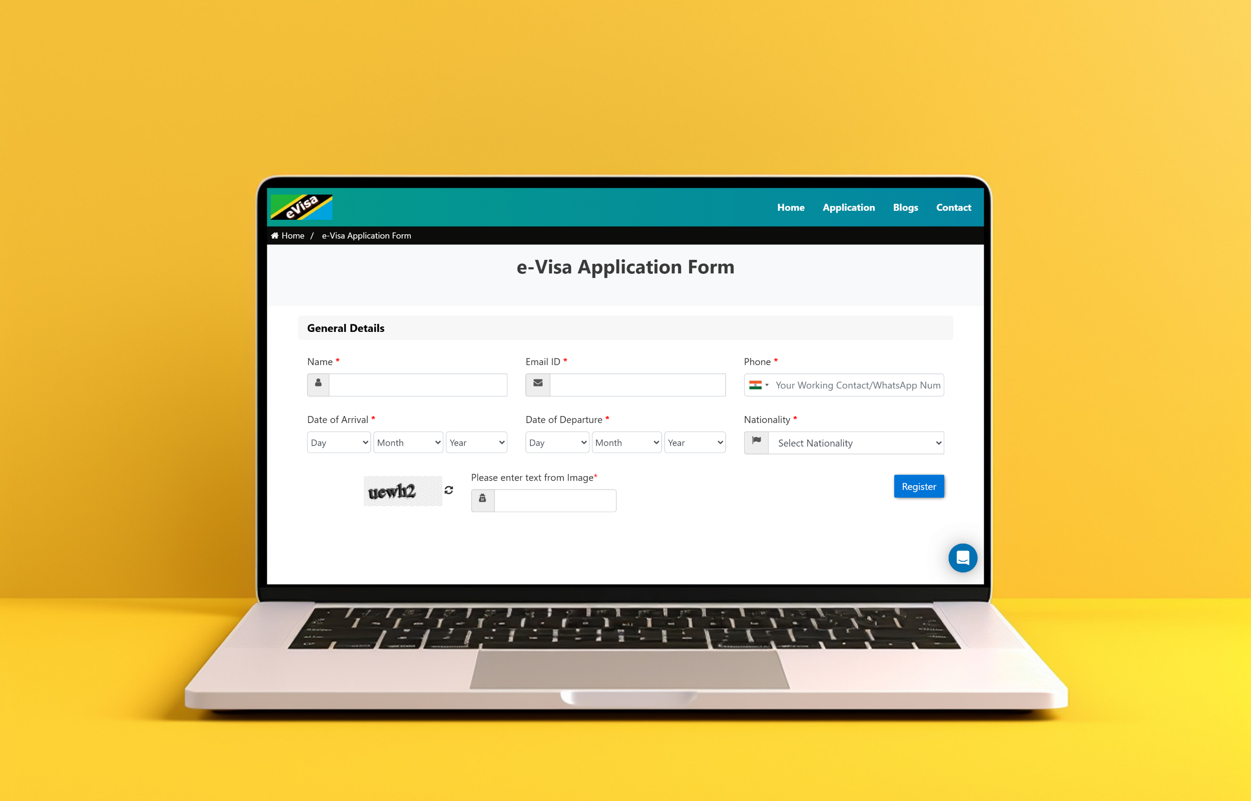 Online Tanzania e-Visa Application